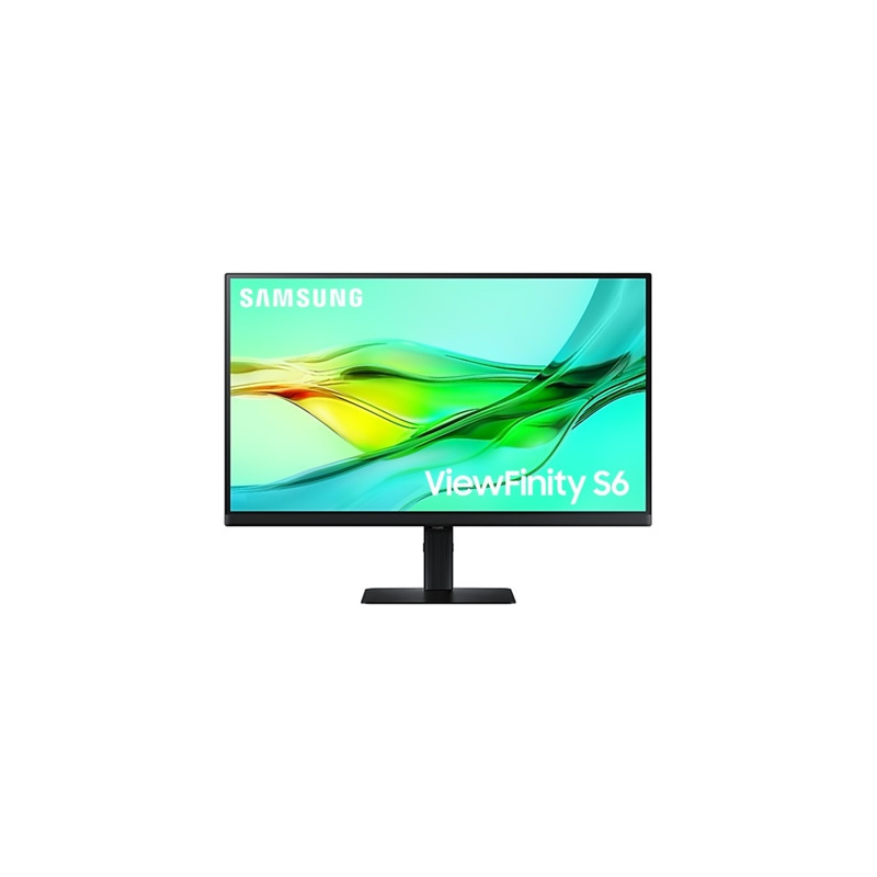 MONITOR SAMSUNG LCD IPS 100HZ 27" WIDE S27D60U 5MS WQHD BLACK HDMI DP 3XUSB USB-C LAN REG. ALTEZZA PIVOT VESA