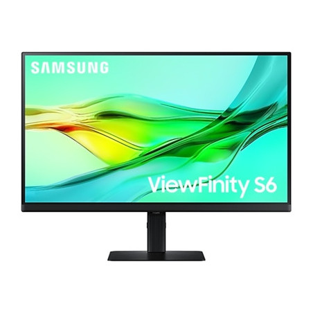 MONITOR SAMSUNG LCD IPS 100HZ 27" WIDE S27D60U 5MS WQHD BLACK HDMI DP 3XUSB USB-C LAN REG. ALTEZZA PIVOT VESA
