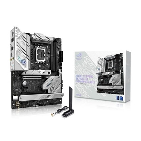 MB ASUS ROG STRIX B760-A GAMING WIFI B760 LGA1700 4XDDR5DC-7800O.C. 1XPCIE5.0X16 DP HDMI 4XSATA3R M.2 WIFI ATX 90MB1E