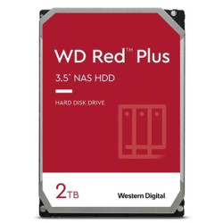 HARD DISK SATA3 3.5" X NAS 2000GB(2TB) WD20EFPX WD RED PLUS 64MB CACHE INTELLIPOWER
