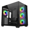 CABINET ATX MIDI TOWER COOLER MASTER E681-KHNN-S00 ELITE 681 BLACK ATX 1X3.5 2X2.5 2XUSB3.0 4X120MM-ARGB NOALIM VETRO LATERALE
