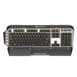 TASTIERA GAMING USB COUGAR 37700M4SB 700K NERO/SILVER CHERRY BROWN SWITCH POGGIAPOLSI US-LAYOUT