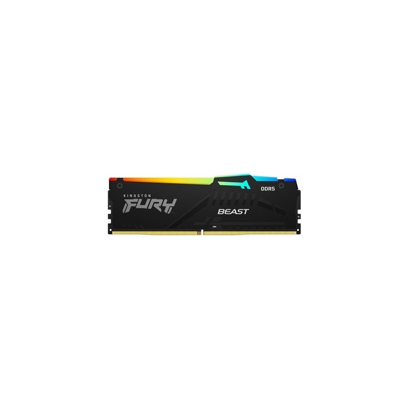 DDR5 32GB 5600MHZ RGB KF556C40BBA-32 KINGSTON FURY BEAST BLACK CL40