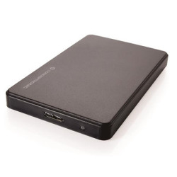 BOX EST X HD2.5" SATA CONCEPTRONIC CHD2MUSB3B (NECESSARIO HD) INTERF. USB 3.0 - NERO SATINATO - INCL.CUSTODIA VIAGGIO
