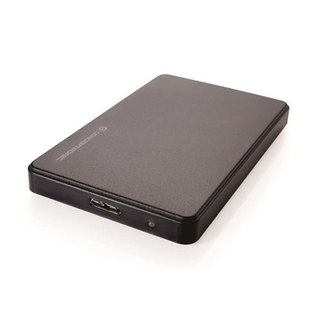 BOX EST X HD2.5" SATA CONCEPTRONIC CHD2MUSB3B (NECESSARIO HD) INTERF. USB 3.0 - NERO SATINATO - INCL.CUSTODIA VIAGGIO