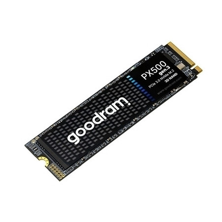 SSD-SOLID STATE DISK M.2(2280) NVME 1024GB PCIE3.0X4 GOODRAM SSDPR-PX500-01T-80-G3 READ:3300MB/S-WRITE:2700MB/S