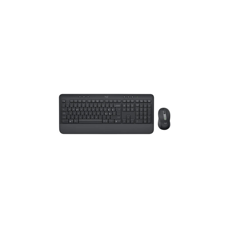 TASTIERA+MOUSE LOGITECH OEM FOR BUSINESS SIGNATURE MK650 TASTIERA 118 TASTI WIRELESS USB+BLUETOOTH GRAFITE P/N 920-010996
