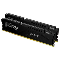 DDR5 32GB(2X16GB) 6000MT/S KF560C30BBEK2-32 KINGSTON FURY BEAST BLACK EXPO CL30