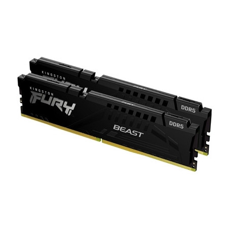 DDR5 32GB(2X16GB) 6000MT/S KF560C30BBEK2-32 KINGSTON FURY BEAST BLACK EXPO CL30