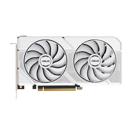 SVGA ASUS DUAL-RTX5060-O8G-WHITE NVIDIA 8GBDDR7 128BIT 2565MHZ-O.C. PCIE5.0 1XHDMI 3XDP 7680X4320 2,5SLOT BIANCA 90YV0N15-M0NA00
