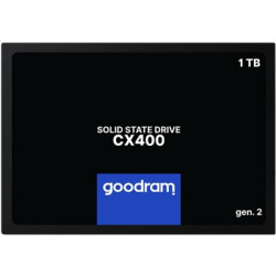 SSD-SOLID STATE DISK 2.5" 1024GB SATA3 GOODRAM SSDPR-CX400-01T-G2 READ:550MB/S WRITE:500MB/S