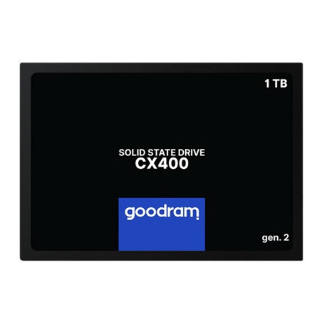 SSD-SOLID STATE DISK 2.5" 1024GB SATA3 GOODRAM SSDPR-CX400-01T-G2 READ:550MB/S WRITE:500MB/S