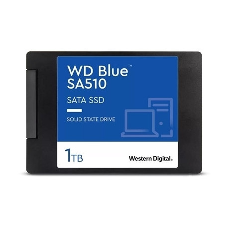 SSD-SOLID STATE DISK 2.5" 1000GB(1TB) SATA3 WD BLUE SA510 WDS100T3B0A READ:560MB/S-WRITE:520MB/S