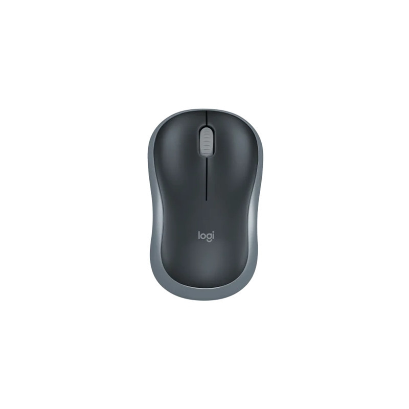 MOUSE LOGITECH RETAIL M185 WIRELESS OTTICO GRIGIO USB P/N 910-002238