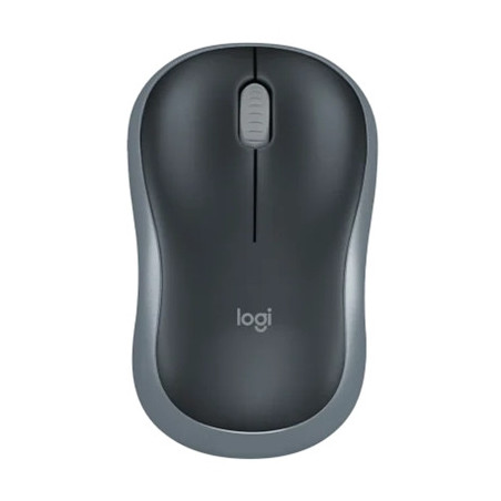 MOUSE LOGITECH RETAIL M185 WIRELESS OTTICO GRIGIO USB P/N 910-002238