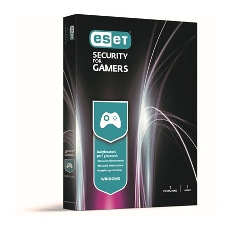 ESET SECURITY FOR GAMERS - 1 UTENTE EIS-GAM1-A1-BOX