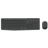 TASTIERA+MOUSE WIRELESS LOGITECH RETAIL MK235
