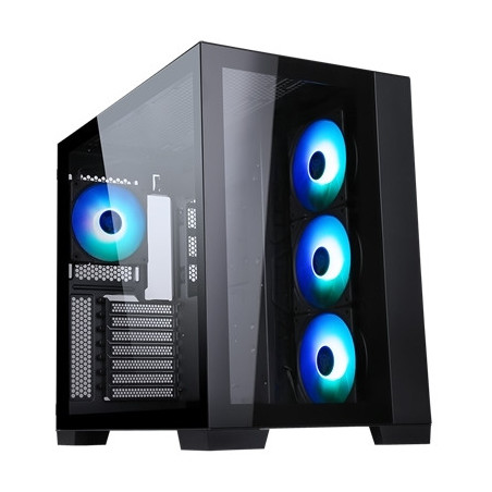 CABINET ITEK DARK CAVE - GAMING TOWER, ATX, 4X12CM ARGB FAN, 2XUSB3 TYPE-C, SIDE PANEL TEMP GLASS (ITGCADCAGB)